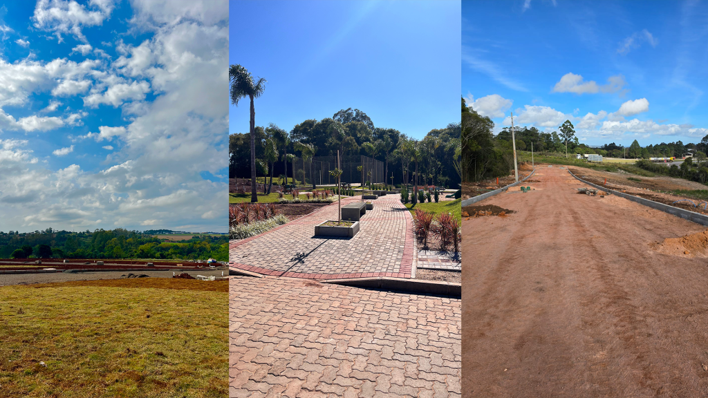 Junho em obras: veja como avançam os loteamentos da Colina Urbanismo